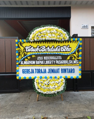 Papan Bunga Duka di Ujunggurap