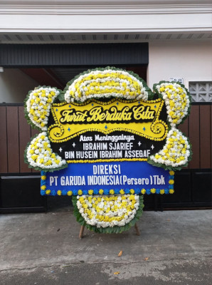 Papan Bunga Duka di Ujunggurap