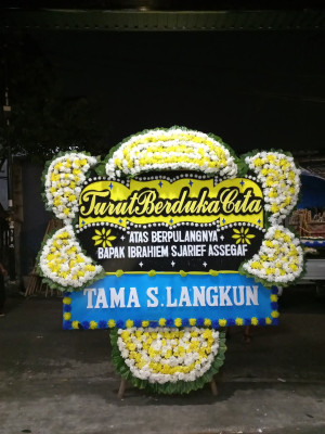 Papan Bunga Duka di Ujunggurap