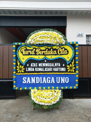 Papan Bunga Duka di Ujunggurap